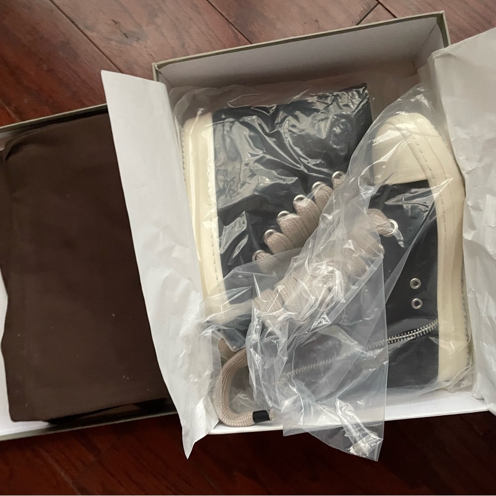 Women’s Rick owens High-Top Sneakers size 10 - Picture 5 of 8